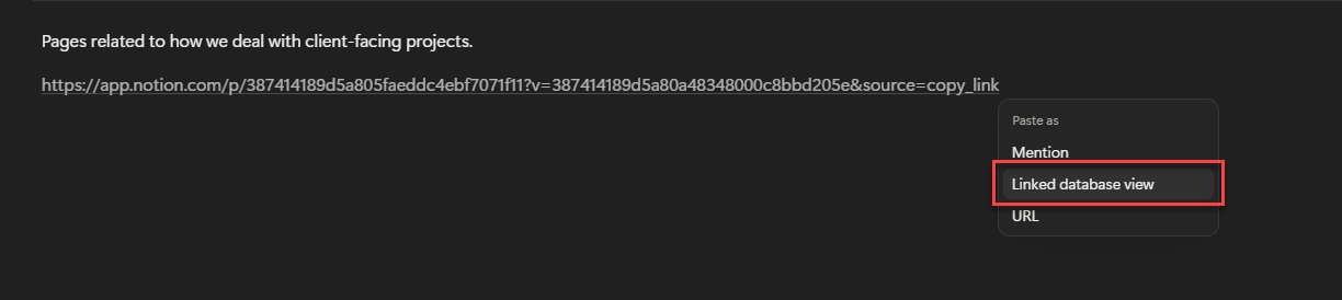 Inserting database list view