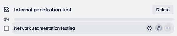 Add an item owner and due date