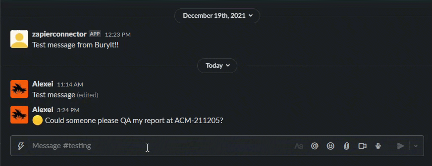 Setting a reminder